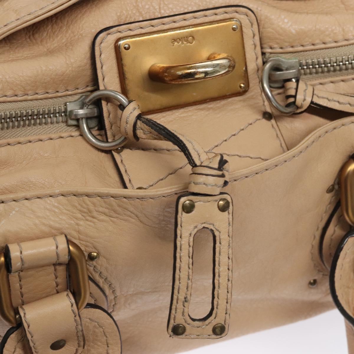 Chloe women's handbag Beige luxury designer leather