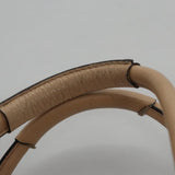 Chloe authentic luxury handbag Beige leather craftsmanship