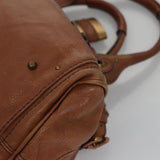 Qolvantix elegant leather Handbag angled view