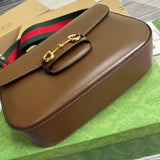 Back view of sleek statement women's handbag – women's luxury handbag