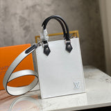 Front view of classic refined women's handbag – women's luxury accessory