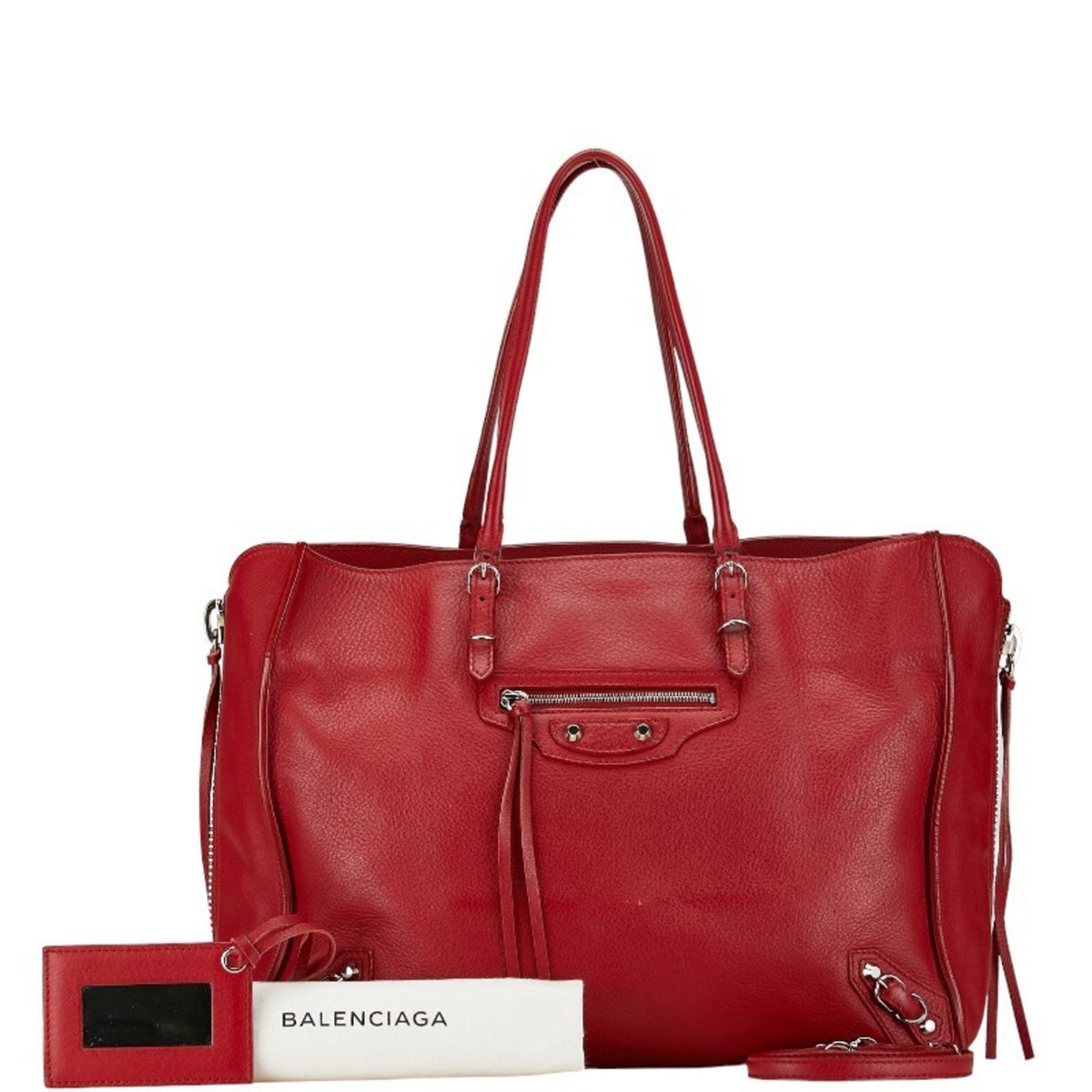 Balenciaga Papier A6 ZIP Around Shoulder Bag — Designer Shoulder Bag