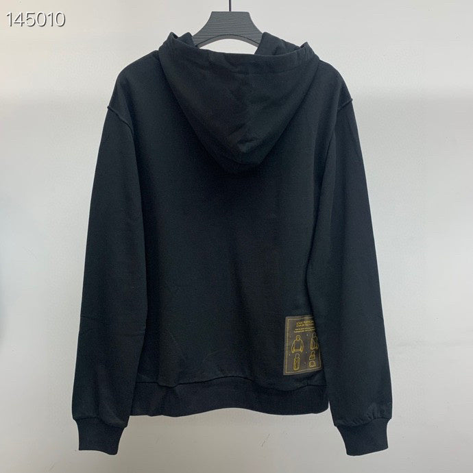 Side profile of Louis Vuitton luxury clothing with contemporary cut