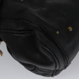 Side view of Chloe handbag Black premium designer bag