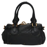 Side view of Chloe handbag Black premium designer bag