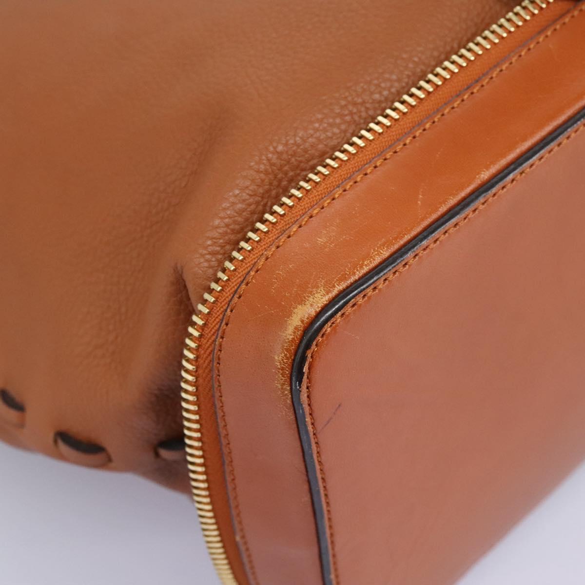 Side view of Chloe tote bag Brown premium designer bag