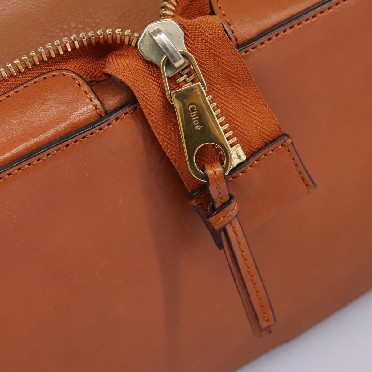 Orvanique elegant leather Tote Bag side view