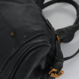 Side view of Chloe handbag Gray premium designer bag