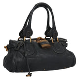 Chloe women's handbag Gray luxury designer leather