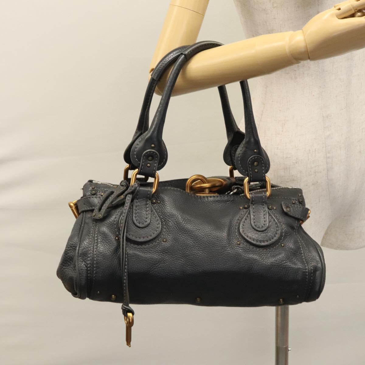 Chloe designer handbag leather closeup detail