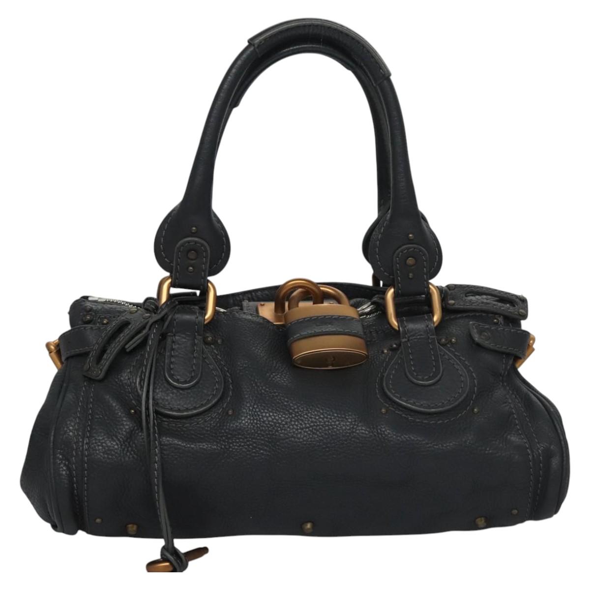 Authentic Chloe handbag Gray luxury fashion accessory