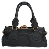 Side view of Chloe handbag Gray premium designer bag