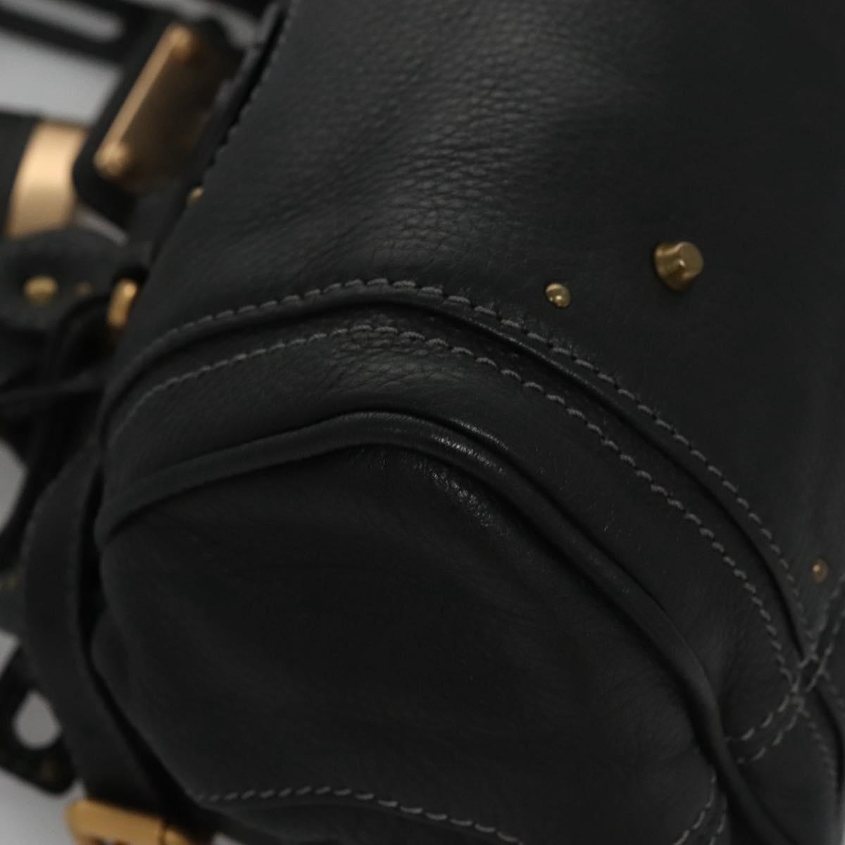 Noctilux elegant leather Handbag side view