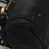 Side view of Chloe handbag Black premium designer bag