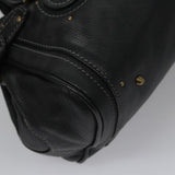 Chloe designer handbag leather closeup detail