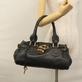 Noctilux elegant leather Handbag top view