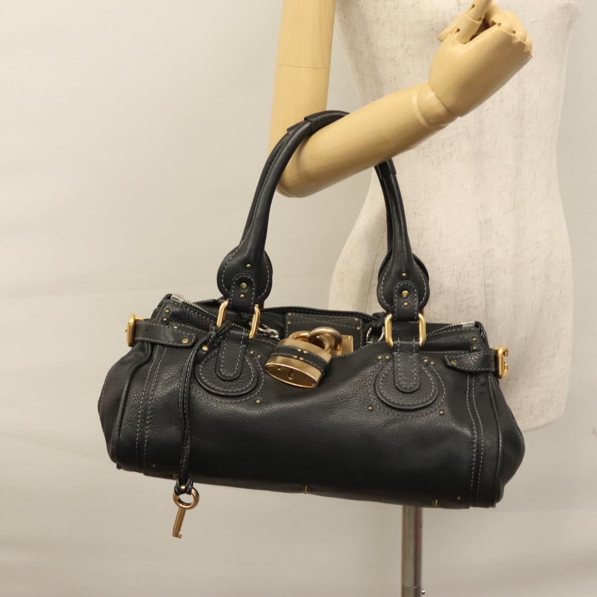 Chloe designer handbag leather closeup detail
