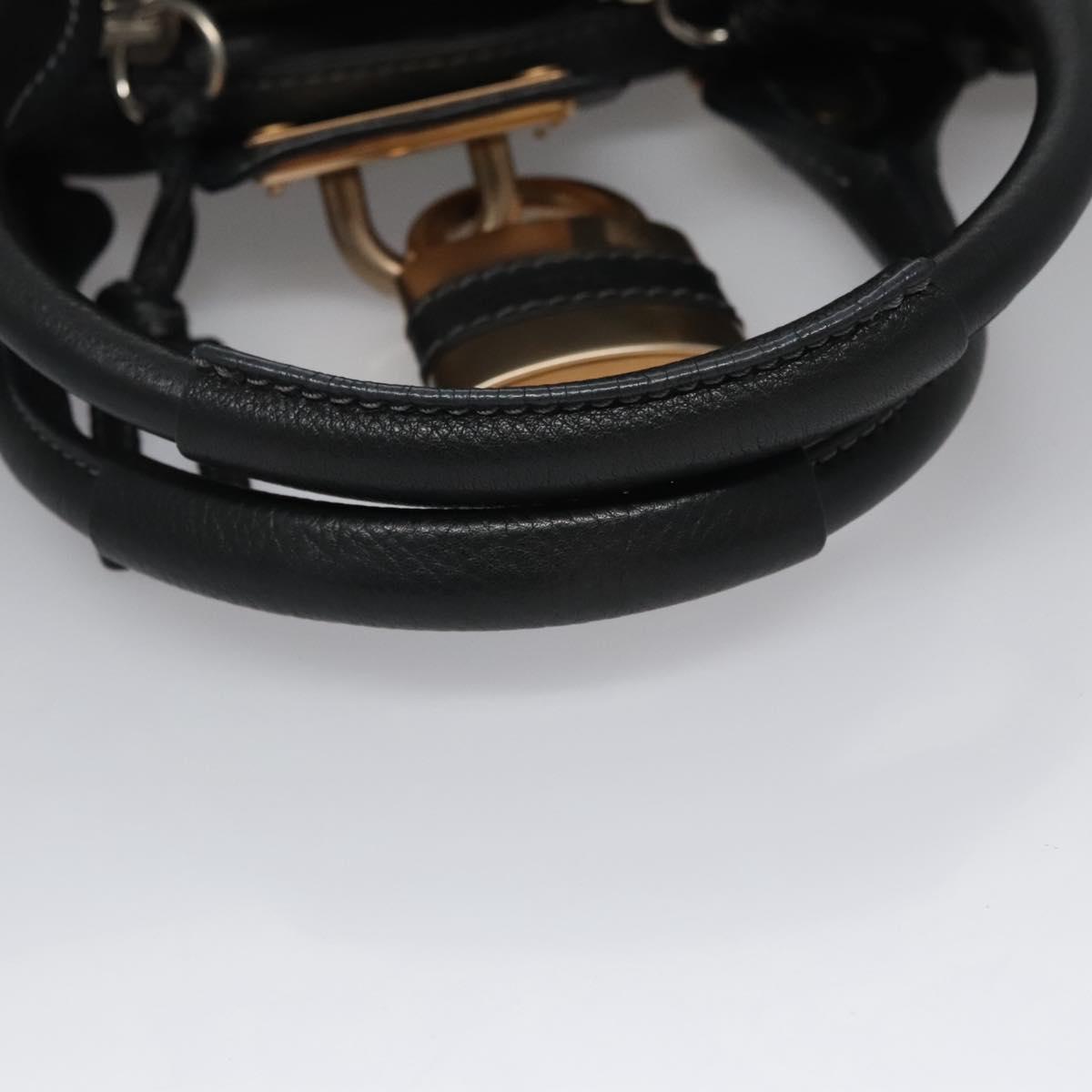 Noctilux elegant leather Handbag top view