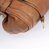 Aeloria elegant leather Handbag top view