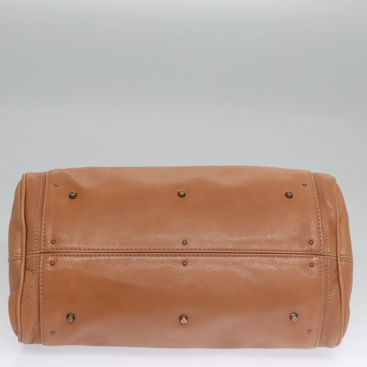 Aeloria elegant leather Handbag top view