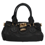 Side view of Chloe handbag Black premium designer bag