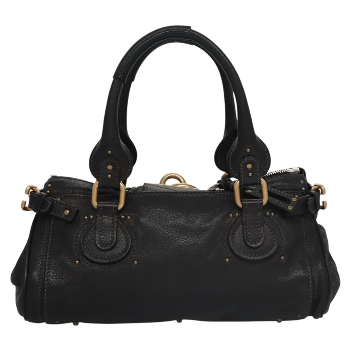 Crystantique elegant leather Handbag top view