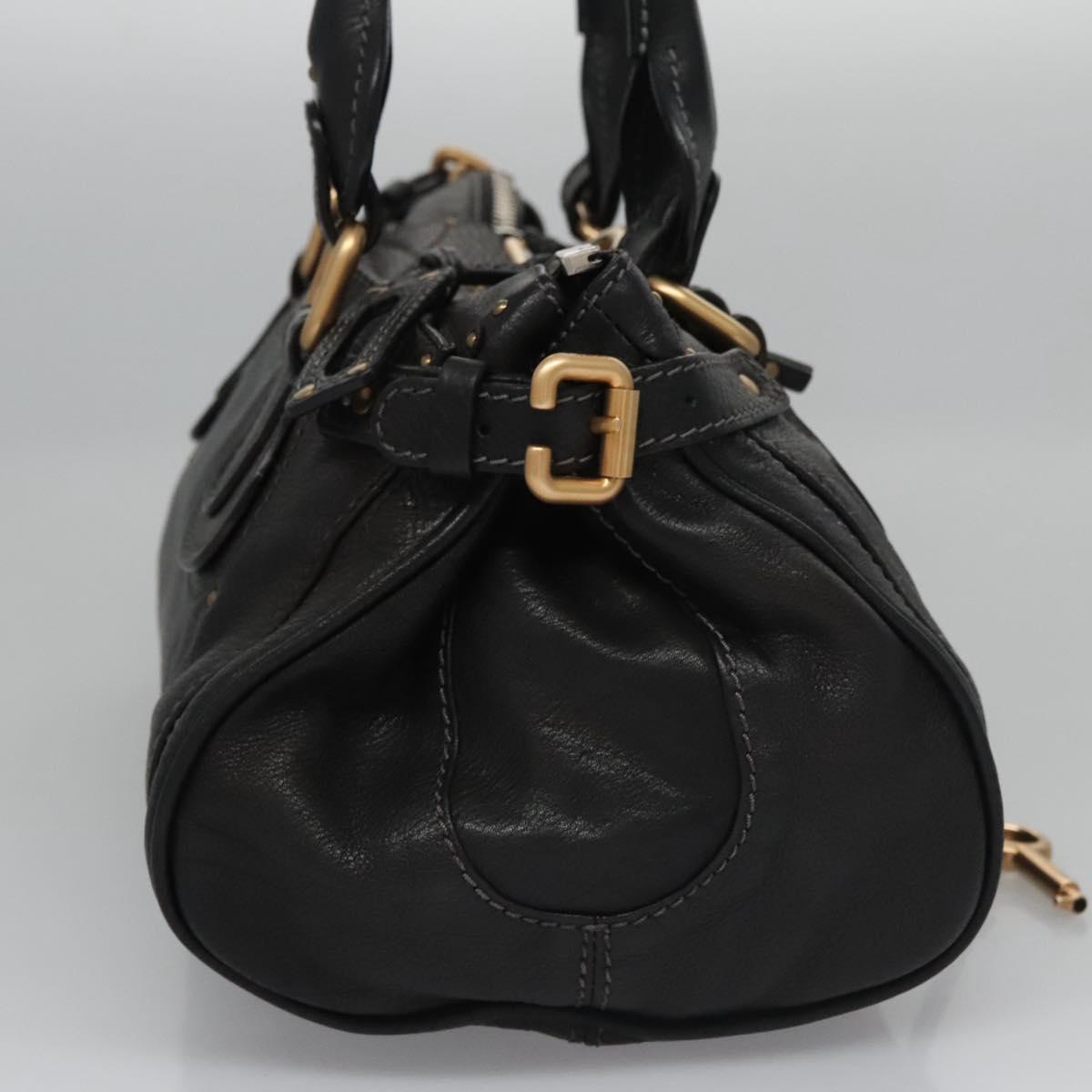 Chloe women's handbag Black luxury designer leather