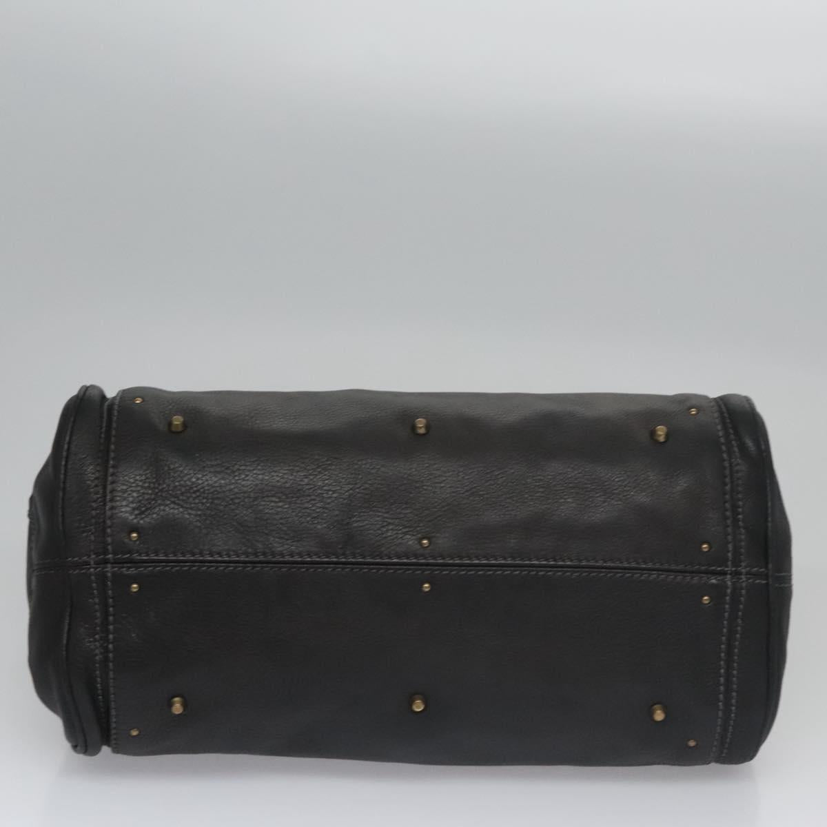 Crystantique elegant leather Handbag top view