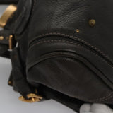 Side view of Chloe handbag Brown premium designer bag
