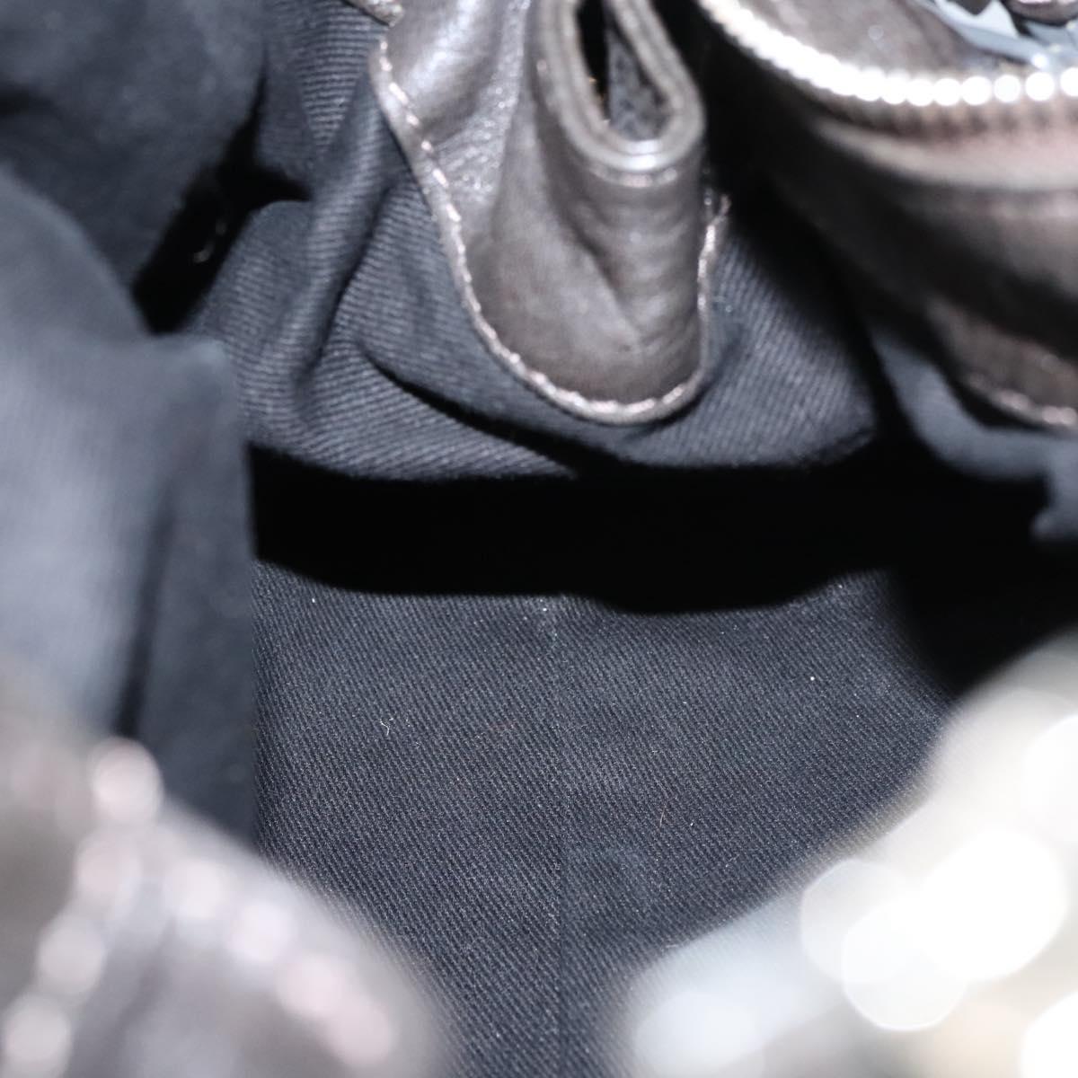 Chloe designer handbag leather closeup detail