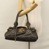 Orvantique elegant leather Handbag top view
