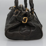 Orvantique elegant leather Handbag top view