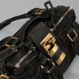 Chloe authentic luxury handbag Brown leather craftsmanship