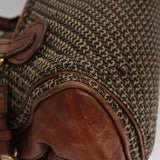 Elorvantix elegant leather Handbag top view