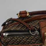 Elorvantix elegant leather Handbag top view