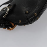Chloe designer pouch leather closeup detail