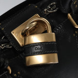 Glacivelux elegant leather Handbag flat lay view