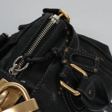 Glacivelux elegant leather Handbag angled view