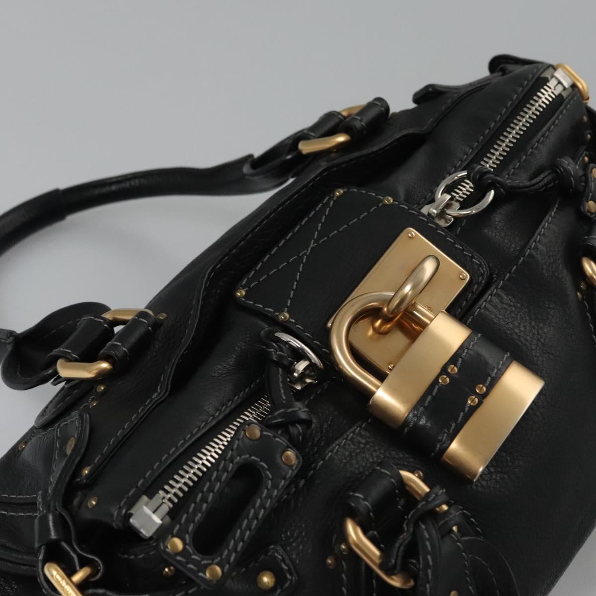 Chloe women's handbag Black luxury designer leather