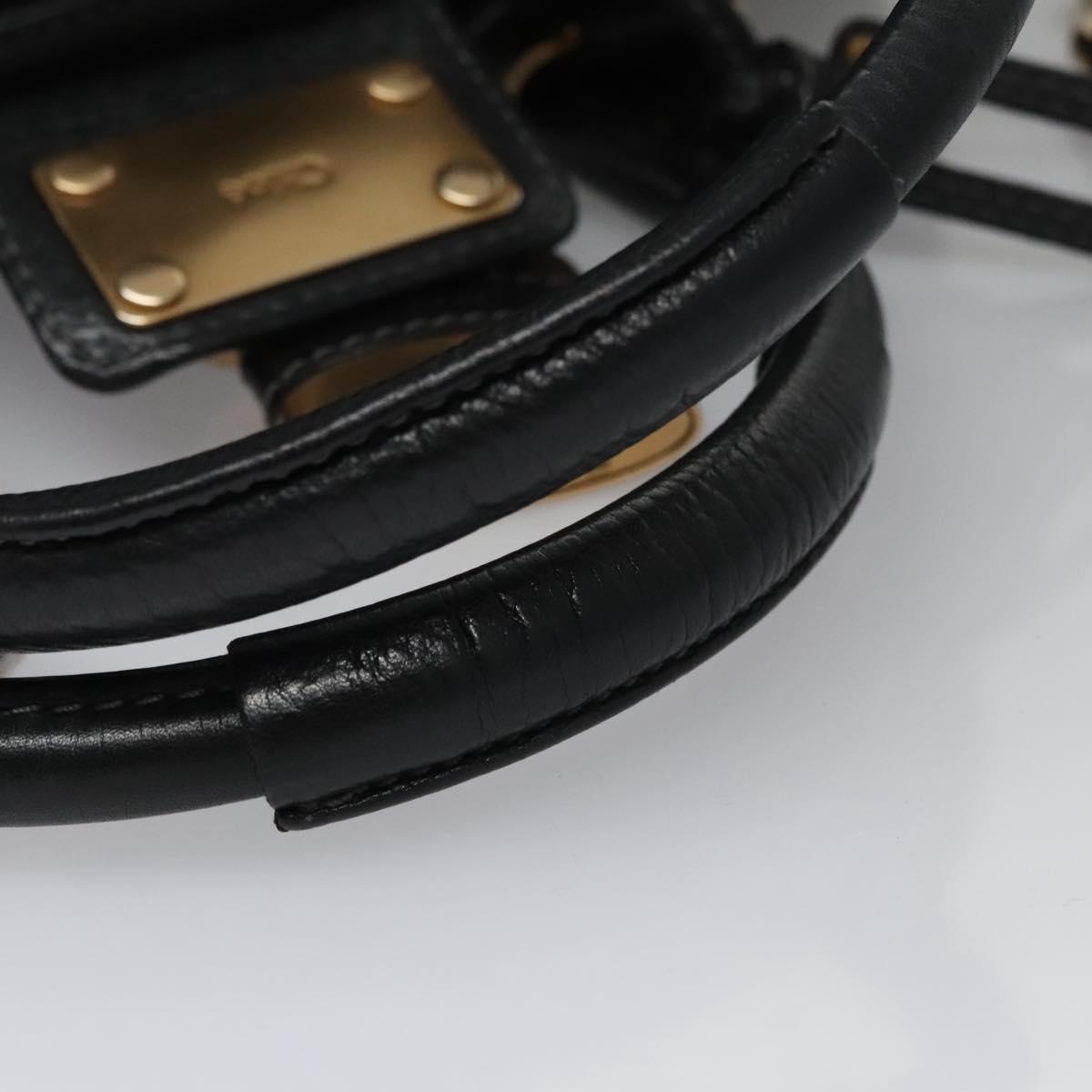 Side view of Chloe handbag Black premium designer bag