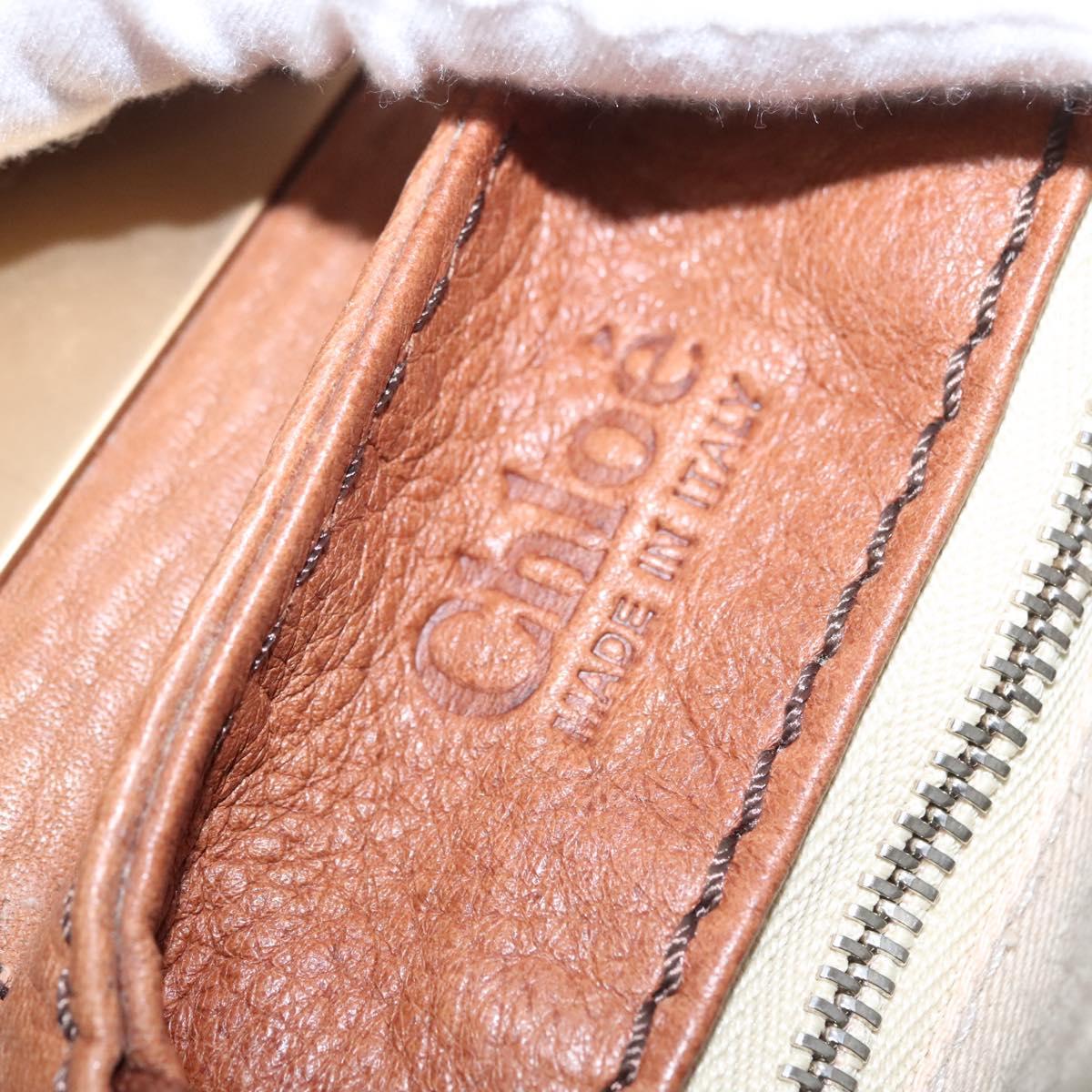 Chloe designer handbag leather closeup detail