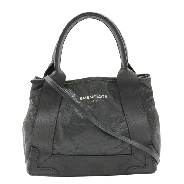 Balenciaga Navy Cabas Tote | Luxury Canvas Tote Bag