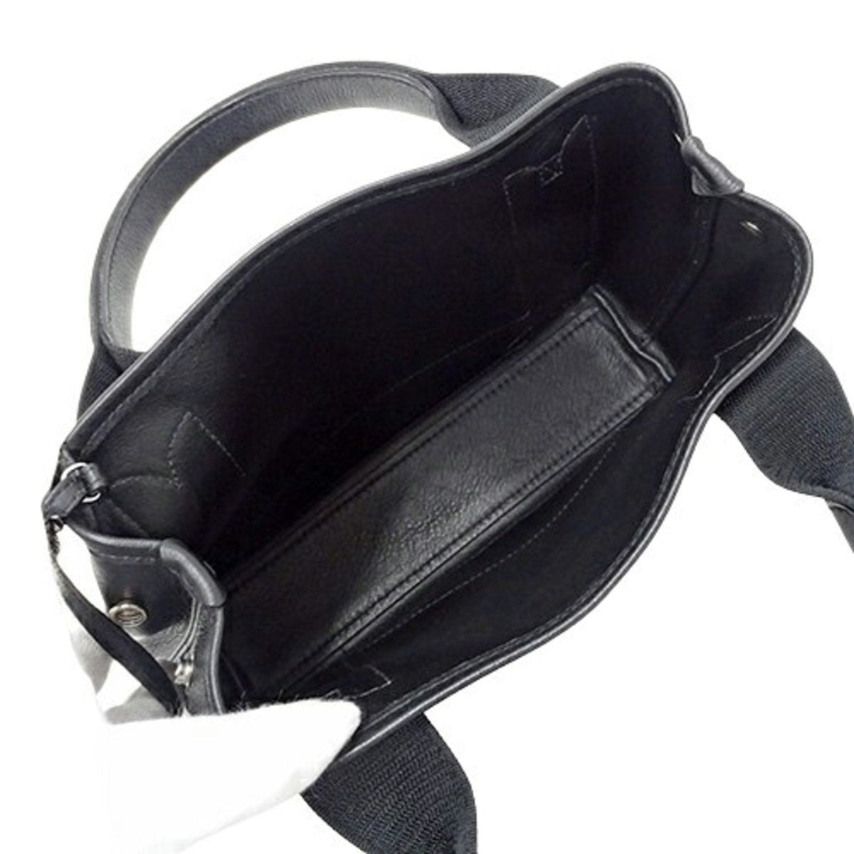 Balenciaga Navy Cabas Handbag | Luxury Canvas Tote Bag