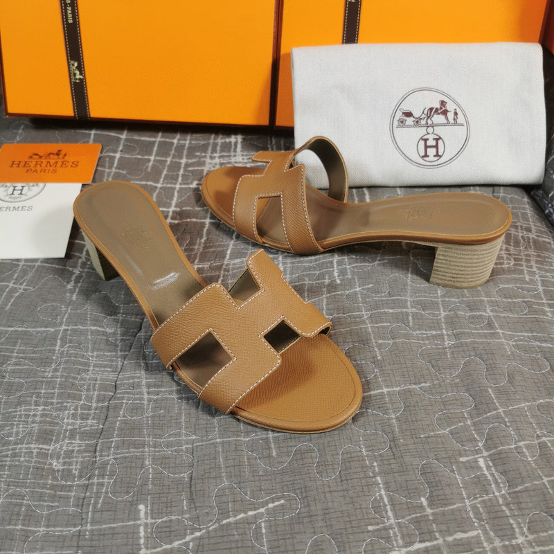 Hermes sandals Style 005 - close-up of premium designer craftsmanship