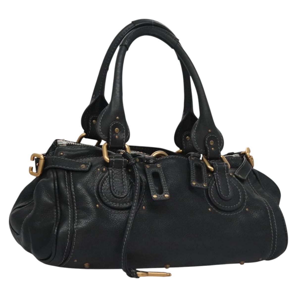 Crystanique elegant leather Handbag
