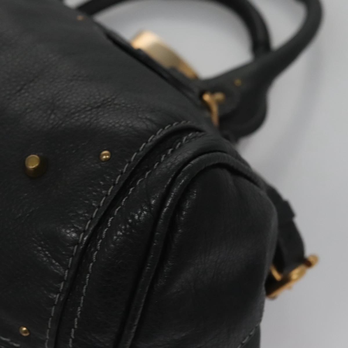 Crystanique elegant leather Handbag flat lay view