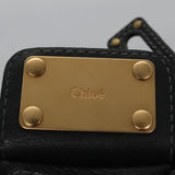 Crystanique elegant leather Handbag top view