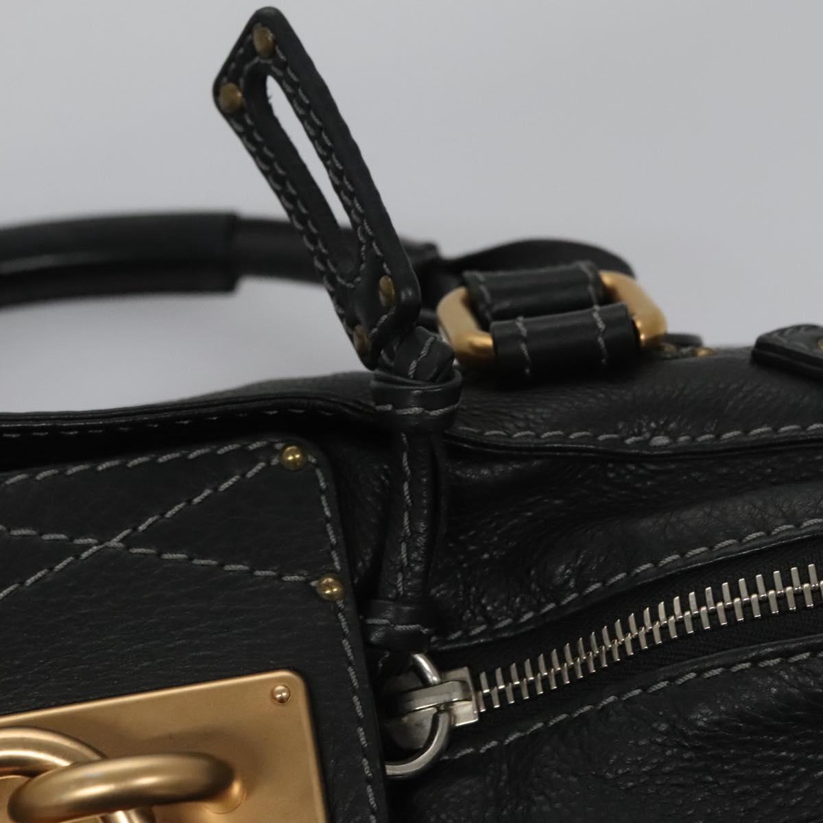 Crystanique elegant leather Handbag top view