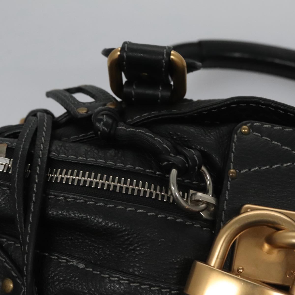 Crystanique elegant leather Handbag top view
