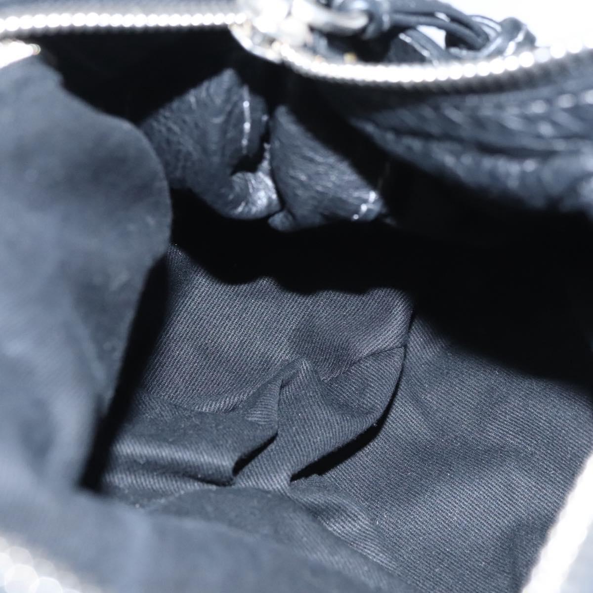 Crystanique elegant leather Handbag top view